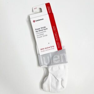 Lululemon Power Stride No Show Sock